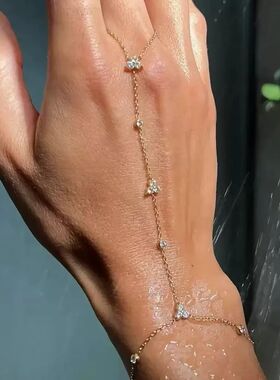 Simple Pesonality Gold Colo Stainless Steel Y Chain Zicon