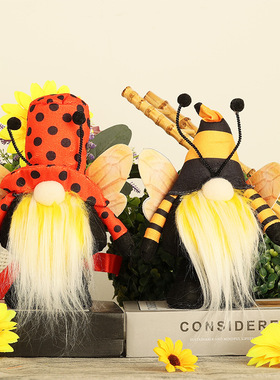 New Bee Festival Sunflowe Goblin Doll Havest Festival