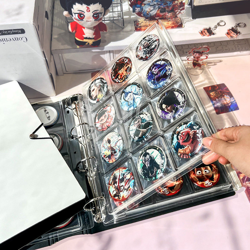 吧唧谷子展示收纳册追星必需品图片
