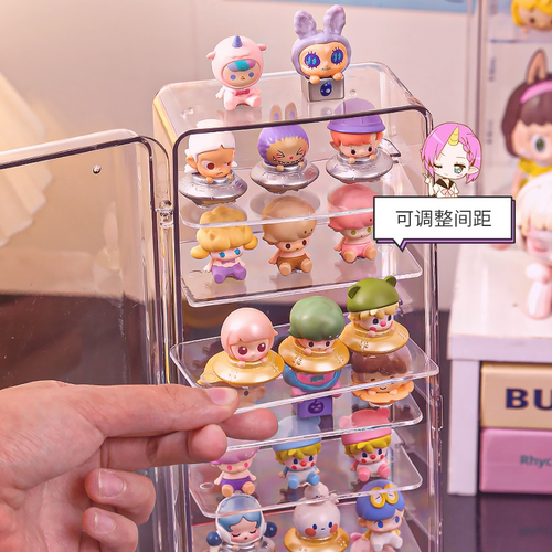 萌粒展示盒盲盒收纳架