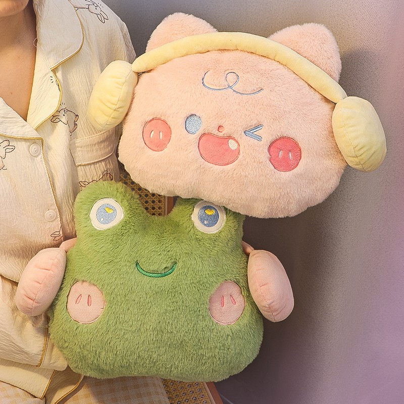 可爱动物暖水袋热敷被窝专用女生