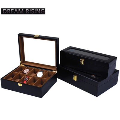 梦冉手表收纳盒木质钢琴烤漆表盒