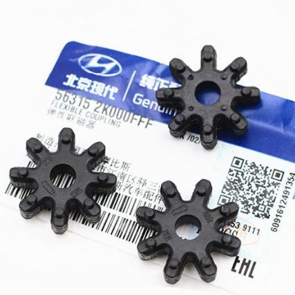 现代17-20款全新悦动速迈雅尊格瑞方向机管柱橡胶齿套弹性联轴器