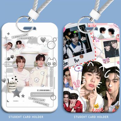 teeteepor周边卡套学生滑盖饭卡公交卡水卡门禁卡校园卡保护套