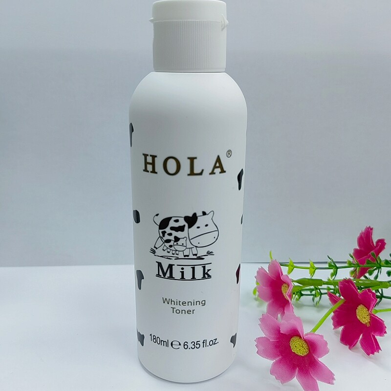 Hola赫拉牛奶雪肤基底原液180ml美白淡斑补水保湿爽肤水保湿正品