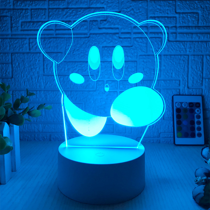 星之卡比模型公仔灯摆件创意礼物