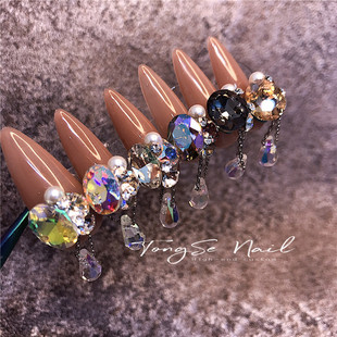 天使之泪K9网红美甲钻美甲饰品美甲店专用指甲饰品指甲装饰材料
