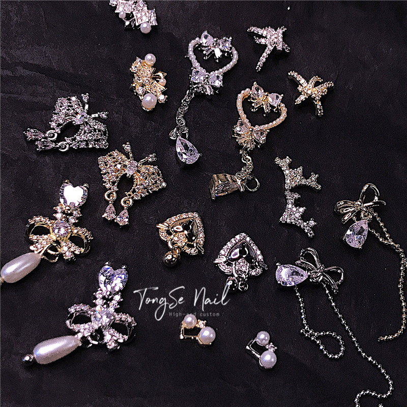 lz美甲饰品美甲钻吊坠装饰专用
