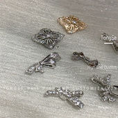 F119 126号锆石饰品银色饰品美甲指甲钻饰美甲店穿戴甲装 饰流苏钻