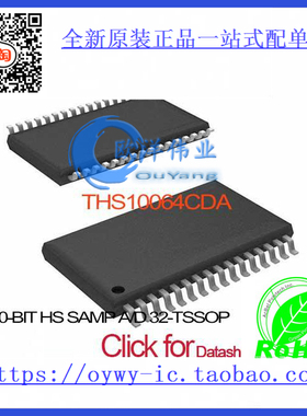 THS10064CDA IC 10-BIT HS SAMP A/D 32-TSSOP THS10064CDA 1006