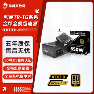 750 PCI 850 1200金牌全模组ATX3.0 E5.0电脑电源 1000 利民TG650