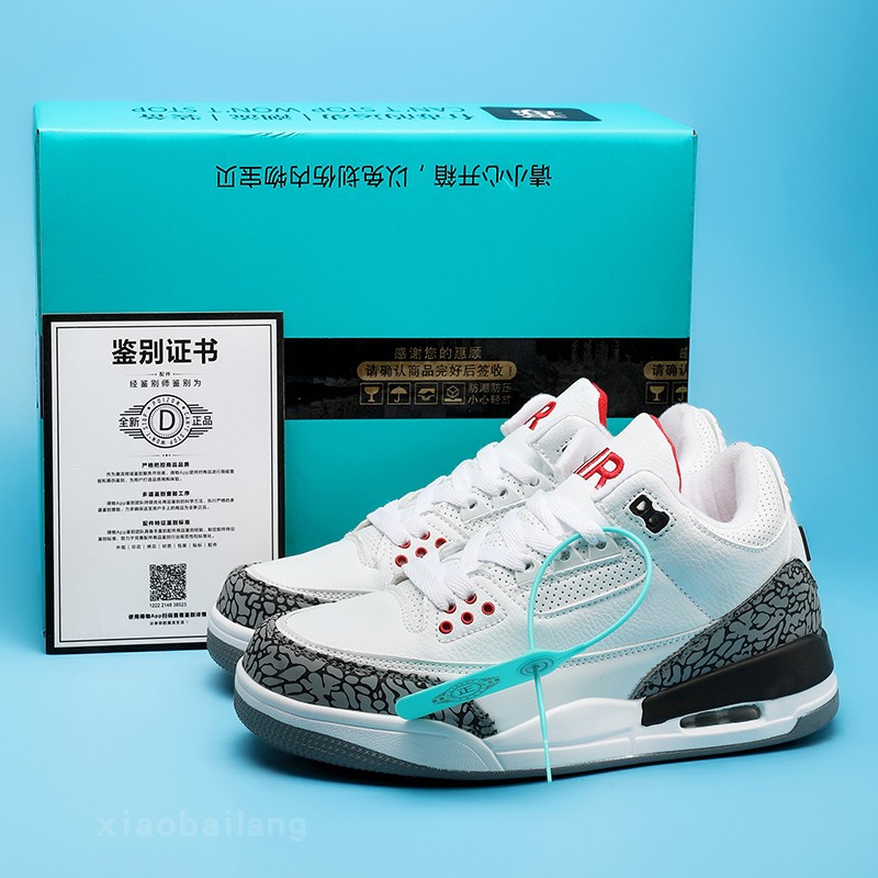 aj3白水泥美式高帮篮球鞋