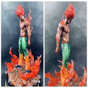 新款火影 GK 夜凯 八门遁甲 迈特凯可发光 带灯发光 雕像盒装手办