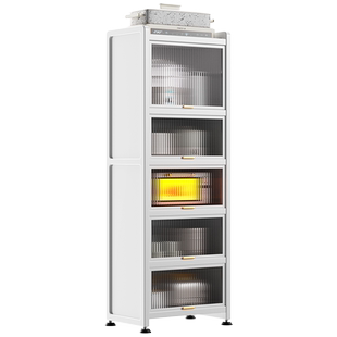 厨房置物架落地多层收纳柜子橱柜餐边缝隙置物柜多功能夹缝储物柜