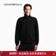 EMPORIO 立领拉链提花休闲重磅卫衣外套 男士 ARMANI 阿玛尼春新款
