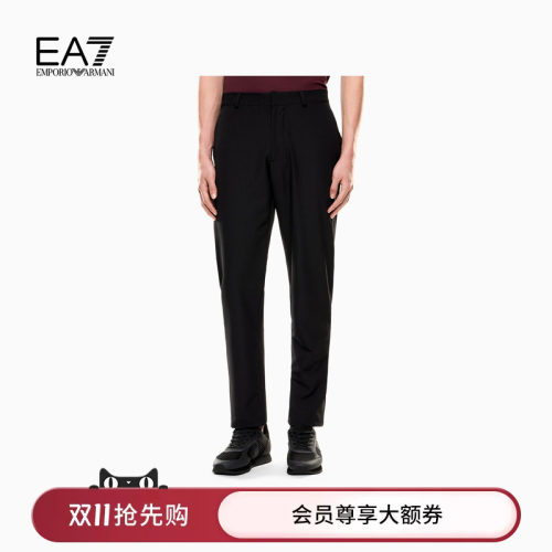 EA7/阿玛尼男士直筒高尔夫休闲裤