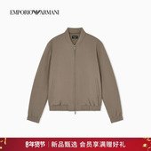 短款 EMPORIO 棒球领飞行员棉服外套 新款 男士 ARMANI 阿玛尼26春季