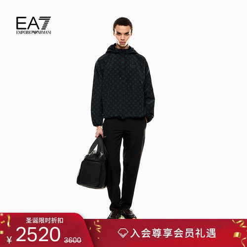 EA7/阿玛尼男士开衫长裤运动套装