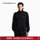 EMPORIO 立领拉链刺绣休闲重磅卫衣外套 男士 ARMANI 阿玛尼春新款