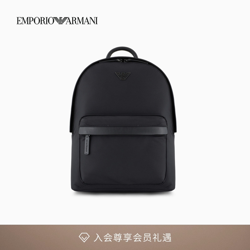 阿玛尼男女中号圆形手提双肩包