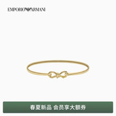 女士纤细蝴蝶结优雅手镯官方 阿玛尼26年春夏新款 EMPORIO ARMANI