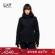 ARMANI 阿玛尼EA7 冬季 EMPORIO 新款 女连帽收腰保暖滑雪棉服外套
