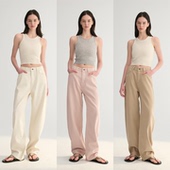 春夏色彩镰刀牛仔裤