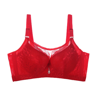 薄款大胸显小全罩杯胸罩内衣文胸