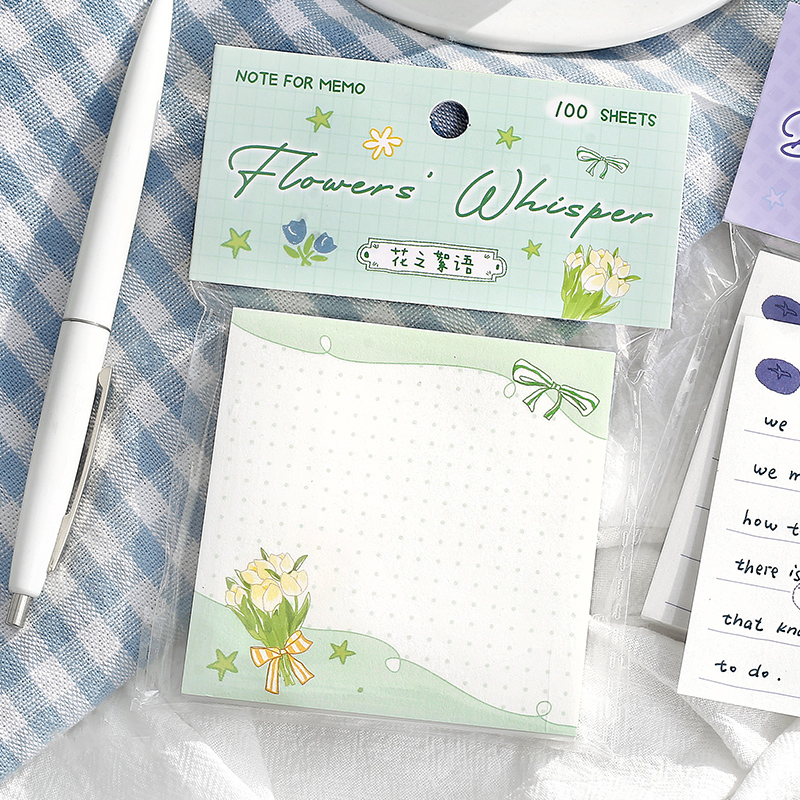 100张便签纸塞纳晚风系列法式风