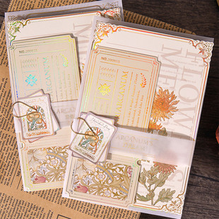 拾光文创原生手信小礼盒赠你一束浪漫系列恋人告白书信贺卡送男友生日祝福礼物女友表白卡片文创礼物套装