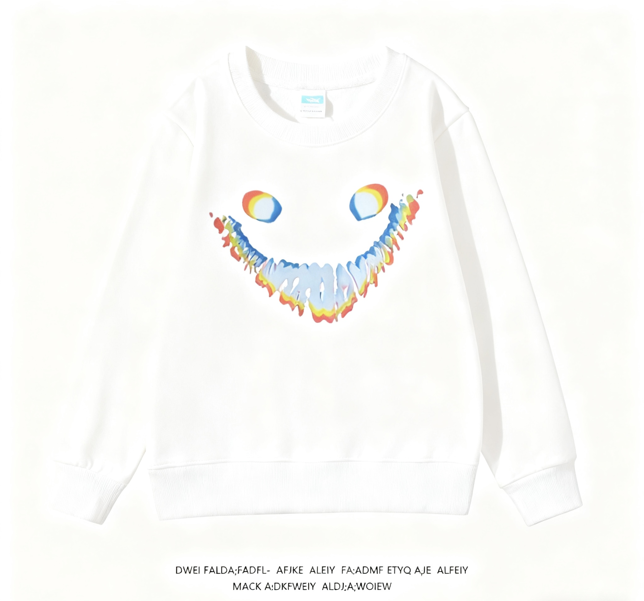 后室backrooms周边圆领卫衣学生微笑者笑靥连帽衣服运动儿童装