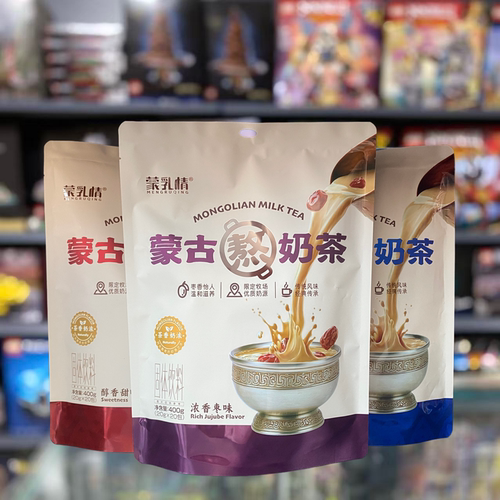 蒙乳情甜咸味蒙古熬奶茶粉特产
