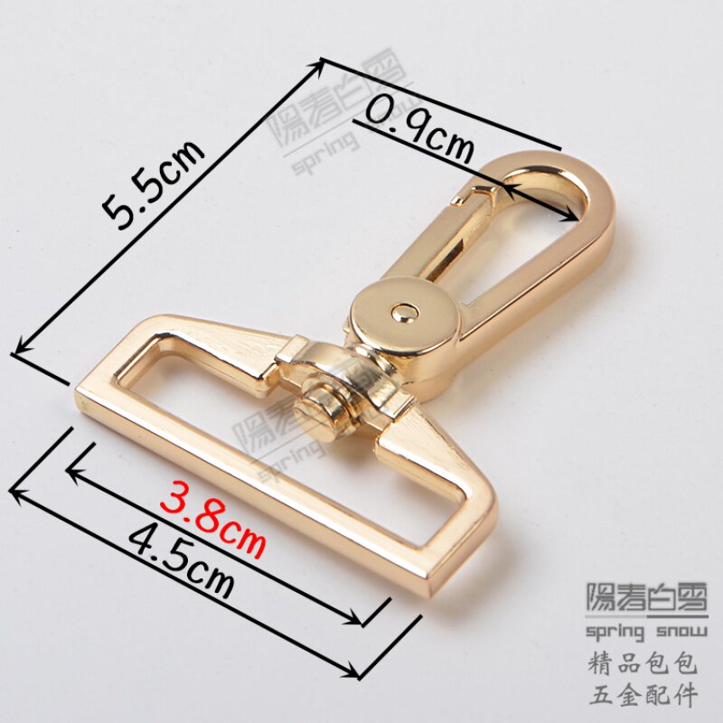 MENS BAG METAL BUCKLE BAG ACCESSORIES BAG HARDWARE METAL BUCKLE HOOK BUCKLE FEMALE BAG ACCESSORIES BAG METAL HOOK DOG BUCKLE