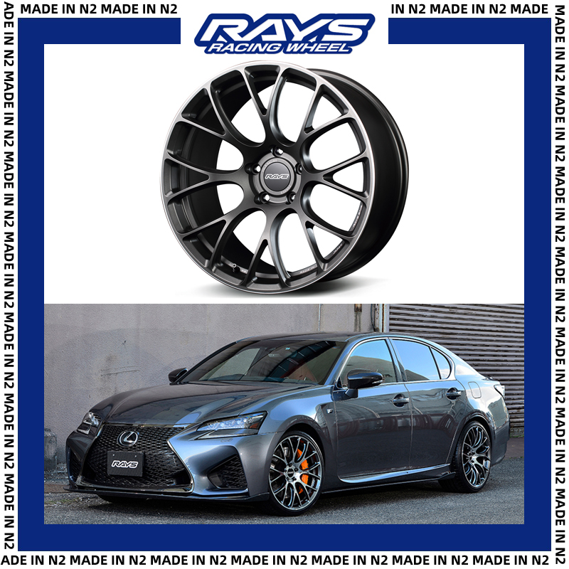 ■N2■RAYS/G16/日本進口/15/16/17/18/19/20寸改装轮圈鍛造轮毂