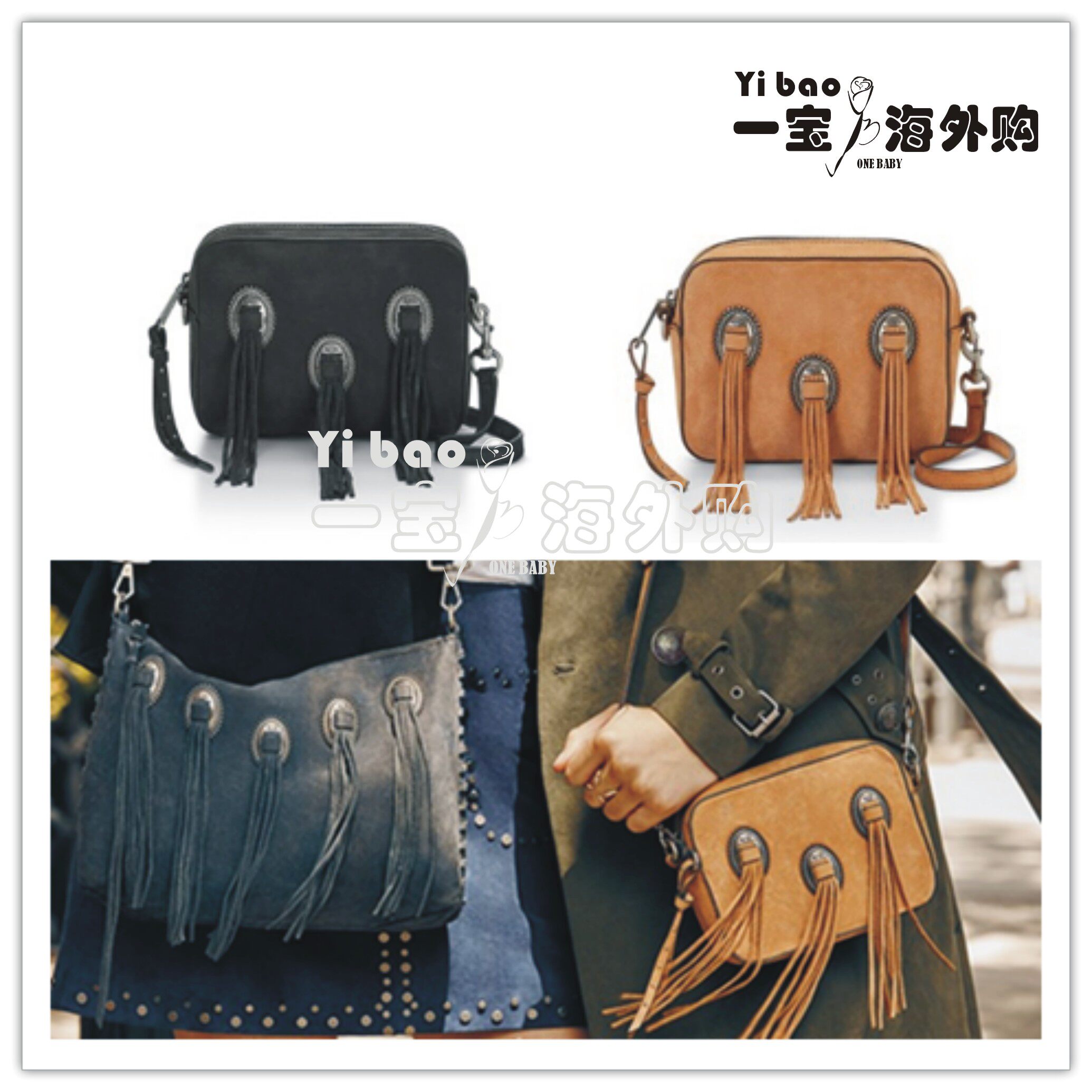 12美国代购Rebecca Minkoff 瑞贝卡 明可夫单肩斜挎女包