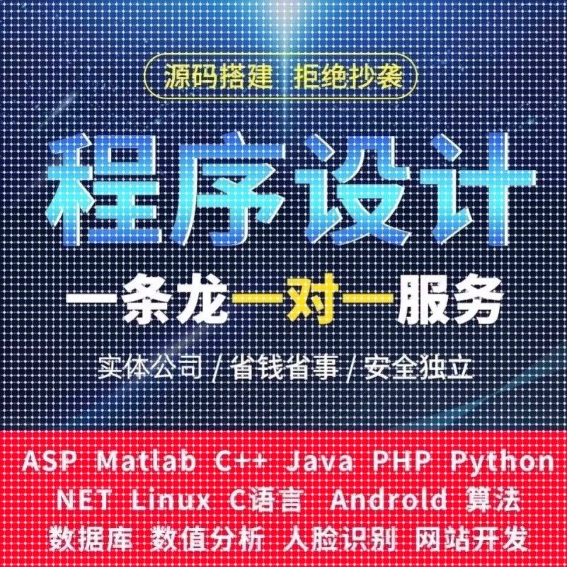 python代编程深度学习算法java定制软件程序代写php代码编写做C++