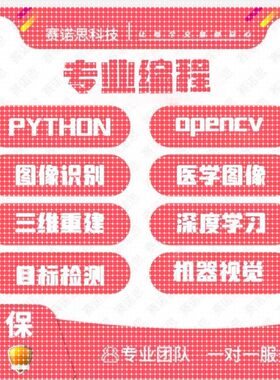 Python代做医学图像分割处理深度学习语义分割目标检测分类影像学
