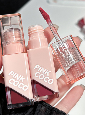 PINK COCO少女之吻丝绒唇釉哑光显白提气色口红唇彩跨境爆款