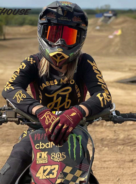 美国fasthouse女款越野摩托车套装场地林道骑行服速干透气防护