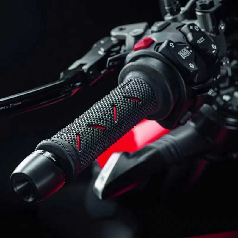 이탈리아 PROGRIP 오토바이 핸들 바 커버 717 MARQUIS MOTOGP 라이더 핸들 바 고무 DUCATI 수정