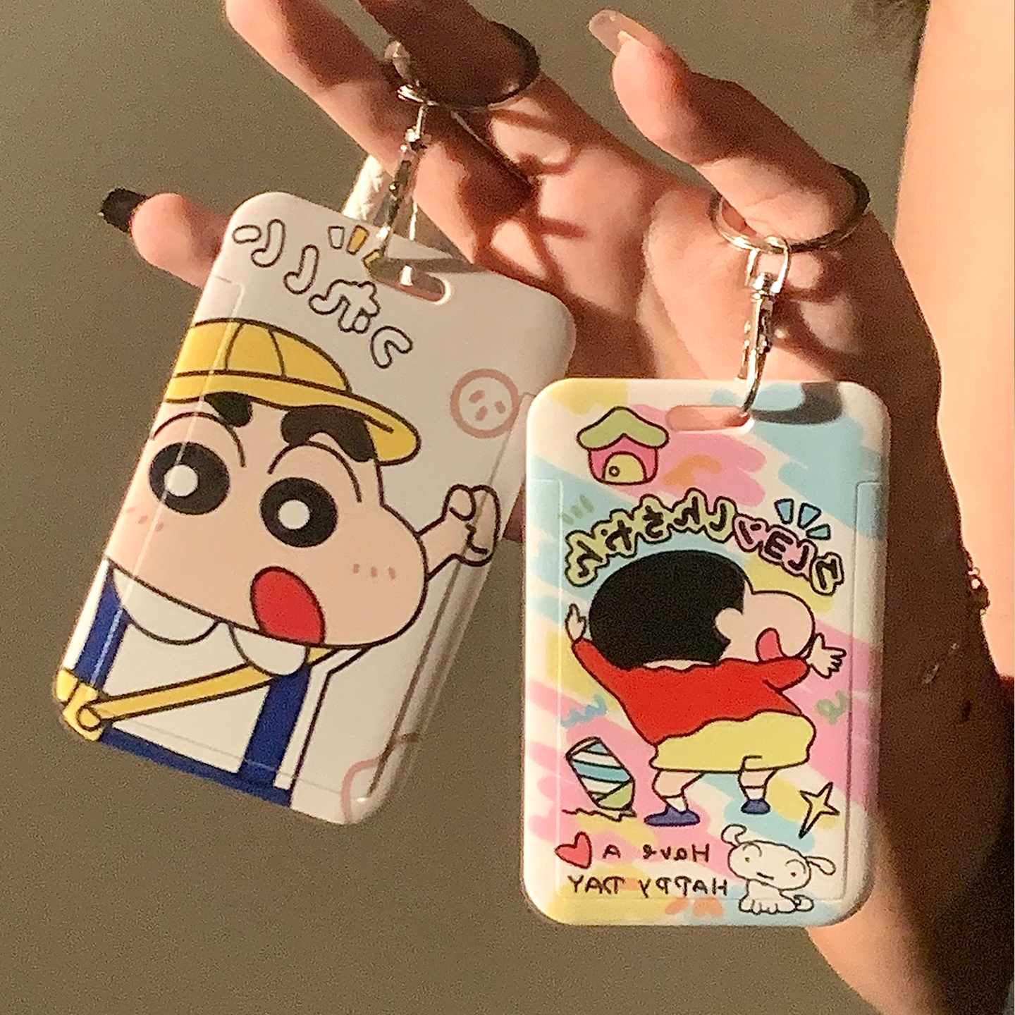可爱蜡笔小新学生饭卡校园卡卡套