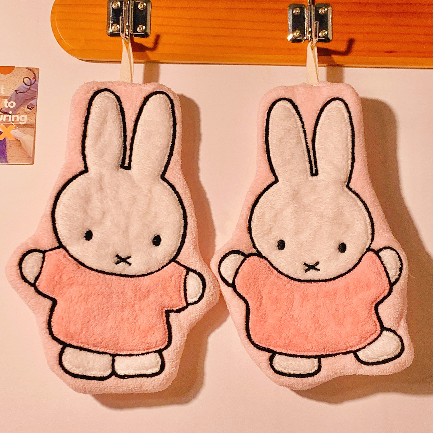 可爱米菲兔擦手巾挂式家用吸水速干卫生间加厚洗手毛巾厨房擦抹布,家庭/个人清洁工具,厨房擦手巾,淘宝优惠券,粉丝福利购,淘宝优惠卷