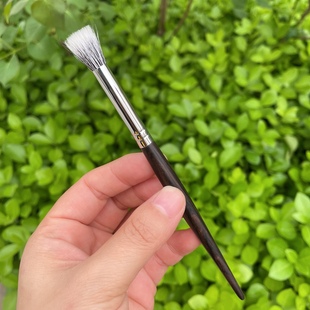 为她14小号平头点彩刷迷你高光刷遮瑕刷眼影晕染刷定妆眼下腮红刷