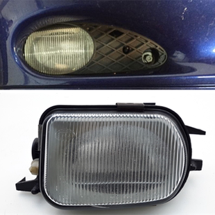 适用奔驰C级W203前杠雾灯C180C200C23防雾灯C240射灯C260杠灯