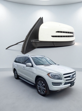 适用奔驰GLML级W166倒车镜灯ML350ML400反光镜GL350GL280后视镜