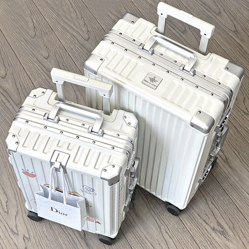 玖索PC铝框行李箱26寸28万向轮拉