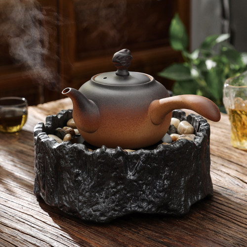 智能调温电陶炉围炉围炉煮茶中式