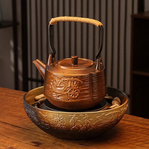 煮茶炉围炉煮茶中式送礼