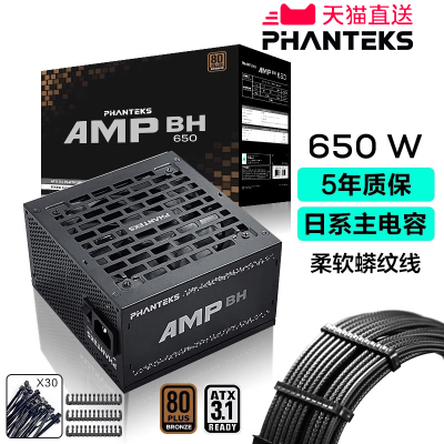 追风者650W台式ATX3.1电源