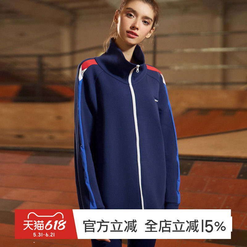GYMNA学院风运动外套厚款瑜伽服跑步健身运动长袖女显瘦速干